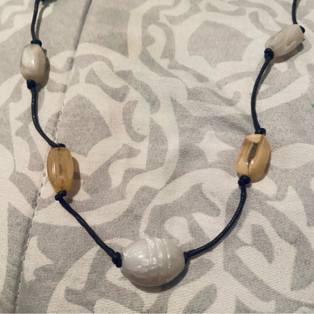 Vintage Maurices Multicolor Beaded Necklace - Picture 8 of 9